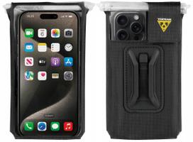 Telefono dėklas Topeak Phone Drybag L juodas 6,9" ekranams