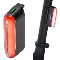 Dviračio LED galinis žibintas IPX6 400mAh USB C 36h ROCKBROS magnet