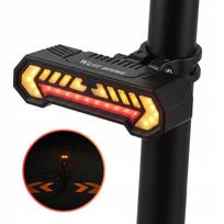Dviračio LED posūkių šviesos West Biking su USB C