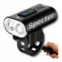 Dviračio LED žibintas SPECTER CROSS550 550 lm USB C 13 režimų iki 12 val. IP65