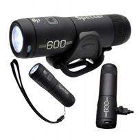 Dviračio priekinis LED žibintas 600 LM USB atsparus vandeniui
