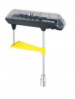 Dinamometrinis raktas TOPEAK 3–12 Nm su HEX antgaliais 3, 4, 5, 6
