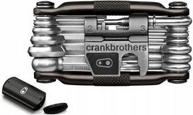 Dviračio raktų multitool CRANKBROTHERS Multi 19 juodas