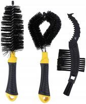 DUNLOP dviračių valymo šepetėlių rinkinys, 3 vnt.