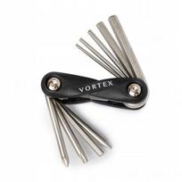 Dviračio raktų rinkinys 10in1 multitool Allen TORX T25 Cr-V