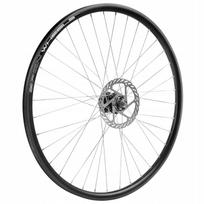 Dviračio priekinis ratas 28" su koniniu diskinio stabdžio centru ir 160 mm disku
