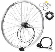 Dviračio galinis ratas 28" su Shimano Nexus 3 pavaromis ir suktuku
