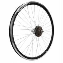 Dviračio galinis ratas 27,5" SHIMANO 7 pavarų V-brake