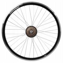 Dviračio galinis ratas 28" 29" 700C, 7 pavarų, juodas