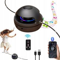Šokdynė su automatine išmania Bluetooth LED kolonėle ir nuotoliniu valdymu