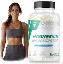 Maisto papildas TREC MAGNESIUM BISGLYCINATE DI GLYCINATE su vitaminu B6, 90 kaps.