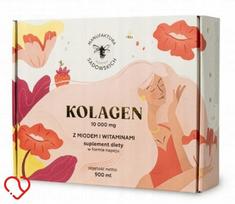 Kollagenas Premium 10 000 mg Pasieka Sadowski, 30 x 30 ml shotai