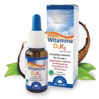 Vitaminų D3 K2 lašai 20 ml Dr. Jacob's