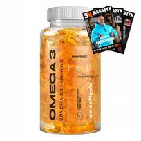 Maisto papildas nowmax OMEGA 3 1000mg + VITAMIN E, 90 kapsulių