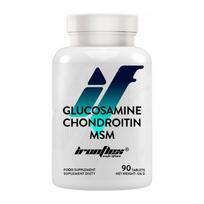 Maisto papildas sąnariams Ironflex Glucosamine Chondroitin MSM 90 tabletų