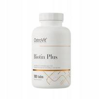 Maisto papildas OstroVit Biotin Plus, 100 tablečių, biotinas, cinkas, selenas, folio rūgštis