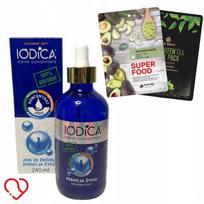 Skystas jodo koncentratas Iodica, 240 ml, stiklinis butelis