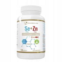 Maisto papildas Progress Labs Organic Selenium + Zinc, 120 kaps.