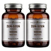 Korėjietiško ženšenio šaknų ekstraktas 1000mg, 2 vnt.