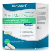 Maisto papildas vyrams FertilMan Plus SEMEN QUALITY, 120 tablečių