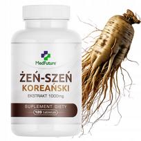 Korėjinių ženšenių (Panax ginseng) šaknų ekstraktas 1000 mg