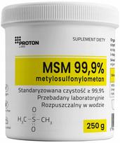 Maisto papildas Proton Labs MSM 99,9% PURE organiškas siera, milteliai, 250g