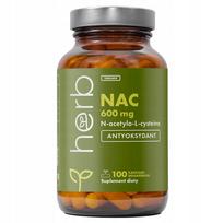Maisto papildas HERB NAC 600 mg 100 vcaps N-acetyl L-cysteine