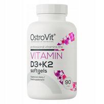 Maisto papildas OstroVit Vitamin D3 + K2, 90 kapsulių