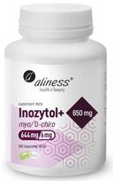 Maisto papildas Aliness Inositol Vitamin B8 650 mg MYO, 100 kapsulių