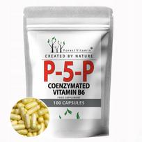 Vitaminas B6 P-5-P kofermentinė forma, 100 kapsulių, inulinas
