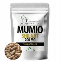 Maisto papildas Mumio Shilajit Strong Extract 200mg, 100k, fulvo rūgštys 20%