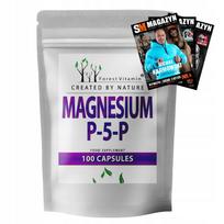 Maisto papildas FOREST VITAMIN Magnesium Citrate 600 mg + B6 P-5-P, 100 kaps.