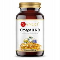 Maisto papildas Yango Omega 3-6-9, 60 kapsulių