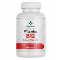 Vitaminas B12 (METHYLCOBALAMIN) 1000 mcg + folio rūgštis, 120 tablečių