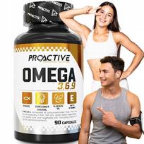 Maisto papildas Omega Acids Proactive Omega 3.6.9, 90 kapsulių