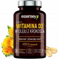 Vitaminas D3 4000 IU krokodilo aliejuje, didelio pasisavinimo, stiprina dantis