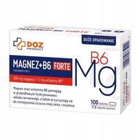 Maisto papildas Magnesium B6 Forte, DOZ Product, 100 tabl.