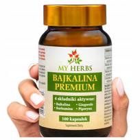 Maisto papildas Baikalin 85% Baikal Thyroid Curcumin 100 kaps.