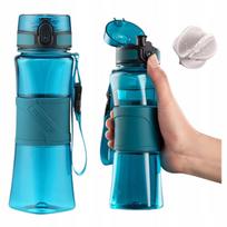 Sportinis vandens butelis 700 ml shakeris Tritan mėlynas