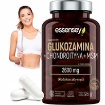 Maisto papildas sąnariams GLUCOSAMINE Complex su CHONDROITIN, MSM 2600 mg