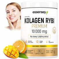 Kolagenas Fish 10000 mg, su hialuronu, vitaminu C ir D3, sąnariams, odai, plaukams, nagams