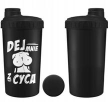 Shakeris KFD 700 ml su sieteliu juodas