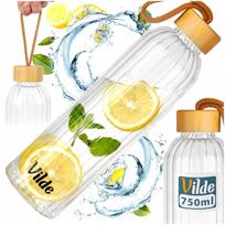 Stiklinis vandens butelis 750 ml Vilde
