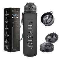 Gertuvė Tritan, 1000 ml, sandari, be BPA, pilka