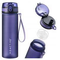 Gertuvė 500ml Tritan violetinė su sieteliu ir matuokle