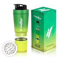 Baltyminis plaktuvėlis IronFlex Tight SHAKER 500 ml su kondicionieriaus talpa