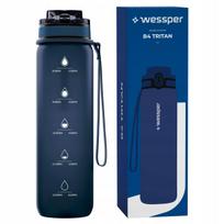 Gertuvė Tritan su sportiniu matavimo dangteliu 1000 ml Wessper