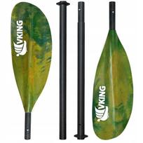 Sulankstoma irklavimo irklas Carbon Glass, keturių dalių, 230 cm, Packraft