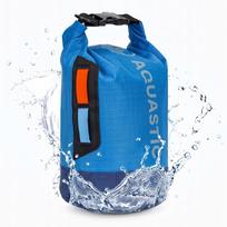 Vandeniui atsparus maišas AQUASTIC Dry Bag 8l turistams, baidarėms ir SUP