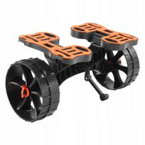 Baidarės transportavimo vežimėlis VEVOR, 25,4 cm ratai, 113 kg, sulankstomas